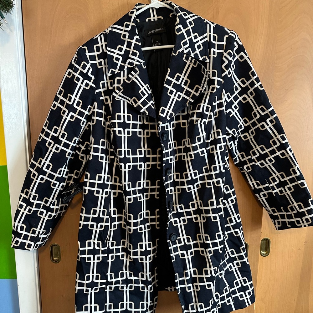 Lane Bryant trench coat.